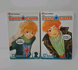 LOVE COM Manga Band 1 2 2007/08 Shojo Lovely Aya Nakahara Lot 2 Konvolut - Bild 1 von 4