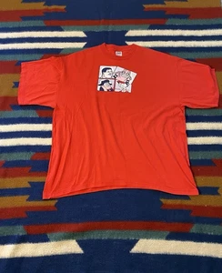 Vintage FUBU Platinum Fat Albert T-Shirt Red 3XL TND Cotton - Picture 1 of 9