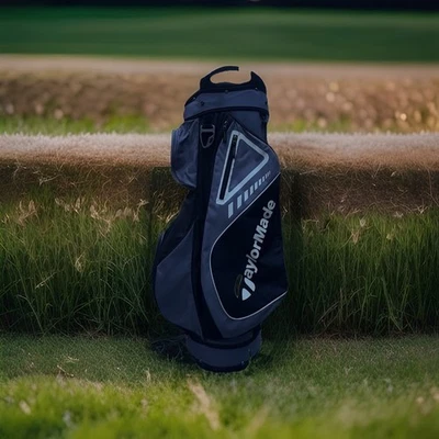 Carro de golf TaylorMade TM21 Select ST bolsa pizarra negra divisor de 14 vías usado Clea Foto 1 de 4