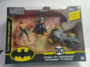 Spinmaster The Caped Crusader Copperhead vs Batman ATV   (CosBman1783) - Picture 1 of 8