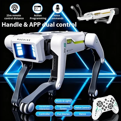Intelligent Robot Dog Kid Toy Remote & APP Control AI Voice Command Programmable - Image 1 of 4