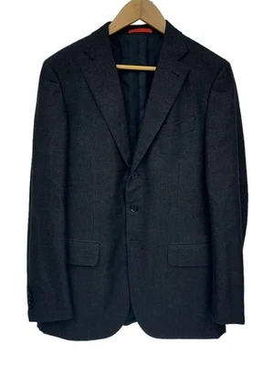 Chaqueta a medida ISAIA 48 lana gris liso 234AFI 018 usada Foto 1 de 4