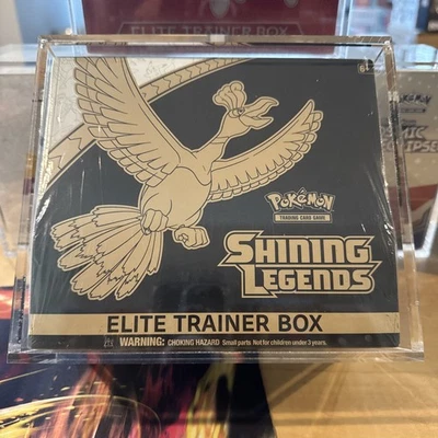 Pokemon Juego de Cartas Coleccionables Leyendas Brillantes Elite Caja Entrenador *Lágrima* con Caja de Acrílico Foto 1 de 4