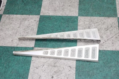 07-13 Avalanche White Diamond Pair LH RH Gutter Vent Trim Panels OEM Factory WTY - Image 1 of 4