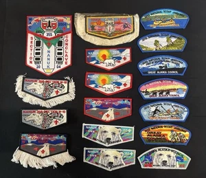 BSA Nanuk Lodge Flaps, Great Alaska And Western Alaska Councils CSPs - Picture 1 of 2