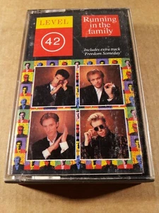 Level 42 : Running In The Family : Vintage Tape Cassette Album from 1987 - Picture 1 of 5