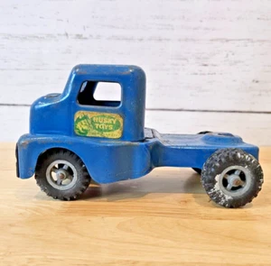 Vintage Blue Huskey Truck made in Canada Cast Iron Metal Toy Car - Picture 1 of 23