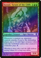 Kazuul, Tyrant of the Cliffs FOIL Worldwake PLD Red Rare MAGIC CARD ABUGames