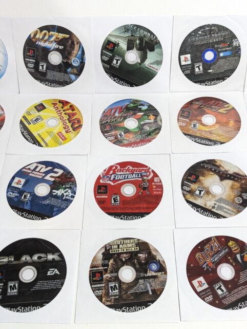 PS2 Lot of 5 Racing Games:: Moto Mania 3, Power Drome, ATV Fury, Splashdown  AD88