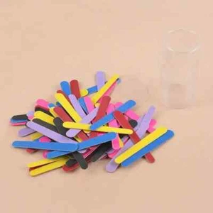 24 Stck. Mittelfeine Körnung Nagelfeilen Emery Board Polieren Maniküre Beauty Pack Set - Bild 1 von 3
