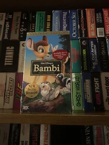 Bambi (1942) 2005 RARE OOP Disney Platinum Edition VHS Late Release Brand New - Picture 1 of 4