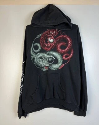 Dragon Crazy sudadera con capucha vintage talla XL Foto 1 de 4