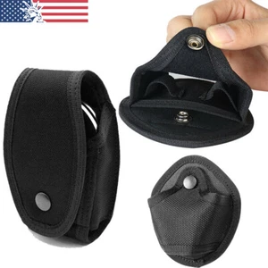Handcuff Holster Case Open Top Tactical Handcuff Pouch for Hinged/Chain Handcuff - Picture 1 of 16