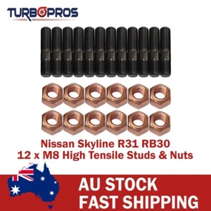 High Tensile Intake Manifold Stud Kit For Nissan Skyline R31 RB30 - Picture 1 of 6