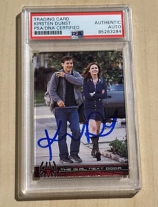 KIRSTEN DUNST SIGNED AUTO Marvel Spider-Man 2002 Topps #24 Mary Jane Watson PSA - Picture 1 of 2