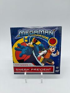 Mega Man NT Warrior ZAPIECZĘTOWANY NOWY Promo Sneak Podgląd DVD Episode 1 Viz RZADKI
