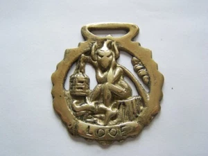 Antique Brass Horse Brass - Picture 1 of 2