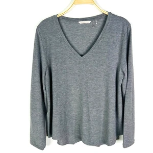 Soft Surroundings Grey Long Sleeve Shirt Size PL #38010 - Picture 1 of 4