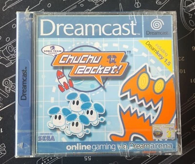 ChuChu Rocket Sega Dreamcast Including Dreamkey 1.5 1999 sealed Rare - Image 1 of 4