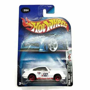 Hot Wheels CollectionFinal Run 10/12 Porshe 911 Carrera #204 White Kids Gift - Picture 1 of 6