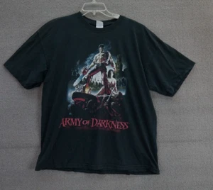 ORIGINAL Vintage Army of Darkness Movie Promo T-Shirt XL Evil Dead Horror - Picture 1 of 7