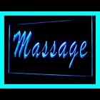 160095 Massage Beauty Salon Shop Open Display Lighting Neon Sign