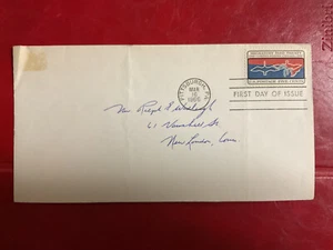 (150) Migratory Bird Treaty US 5c First day Cover Pittsburgh, PA New London, Ct - Picture 1 of 2