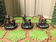 3 Centaur Archer #10, 11, 12 Lancers Mage Knight Lot D&D, Pathfinder, RPG