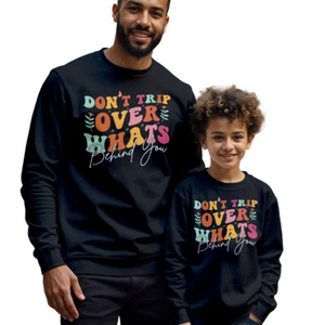 Mens Kids Dont Trip Over Whats Mental Health Awareness Sweatshirt Jumper #MHA - Picture 1 of 29
