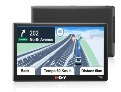 XGODY 7 inch GPS Navigation for Car GPS for Car Truck GPS 2023 Maps Lifetime - Image 1 of 3