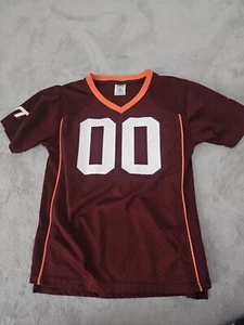 Virginia Tech VT Hokies Football Youth Small Jersey 00 - Picture 1 of 3