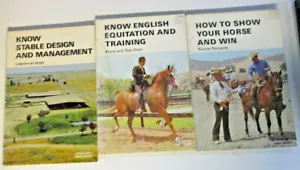 3 x Farnham Horse Library Books - Stable Design/Equitation/Show Your Horse - Picture 1 of 10