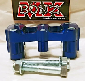 BAR MOUNT KAWASAKI KX250 2005-2025 KX250F KX450 HANDLEBAR CLAMP 7/8" 22mm 78 BAR - Picture 1 of 3