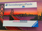 Puzzle 1.000 Teile San Francisco Oakland Bay Bridge bei Nacht - Neuwertig