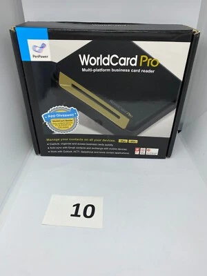 Penpower WCUPRO1EN WorldCard Pro Card Scanner 600 dpi Optical USB Windows MAC - Image 1 of 4