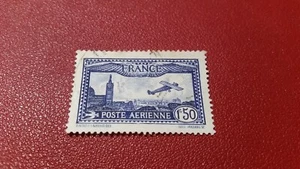 Fine Stamp France 1930 Air Mail Light Ultramarine 1.50Fr Type D - Picture 1 of 5