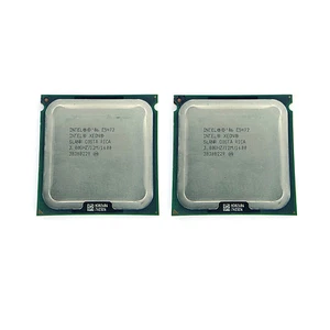 2 pcs Intel Xeon E5472 3 GHz 12MB 1600MHz Quad-Core SLANR CPU Matched pair - Afbeelding 1 van 1