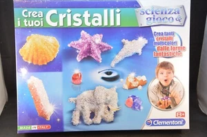 Clementoni 8 + Crée Vos Cristaux Made IN Italy Scellé Idée Cadeau - Photo 1/2
