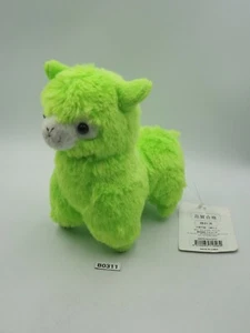 Alpaca B0311 Alpacasso Verde Diversión Peluche 6" TAG Juguete Muñeca Japón - Imagen 1 de 10