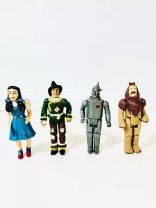 Juego de figuras de acción 1988 Wizard of Oz Turner MGM 4" Dorothy Tin Man Spantapájaros León - Imagen 1 de 7