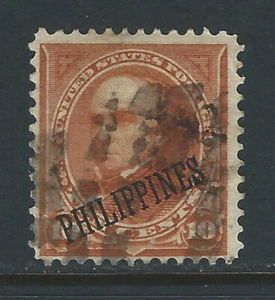Bigjake: Philippines #217A, 10 cent Webster with Overprint Type II - Picture 1 of 1