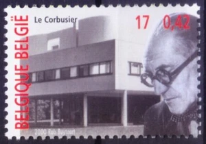 Le Corbusier, Swiss-French architect, Belgium 2000 MNH - Picture 1 of 1