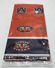 Auburn Tigers Plastic Table Cover New Lot Of 3 Tailgate Party Supplies