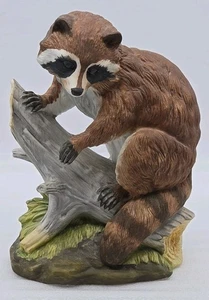 Vintage Andrea von Sadek Waschbär #5619 Porzellan Figur Made in Japan - Bild 1 von 10