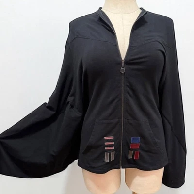 Chaqueta con Capa Her Universe Talla Grande 4 (4X) Star Wars Darth Vader Tejida con Cremallera   Foto 1 de 4