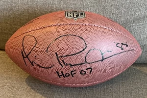 Michael Irvin Signed Autograph NFL Football Dallas Cowboys WR HOF Miami UM - Picture 1 of 3