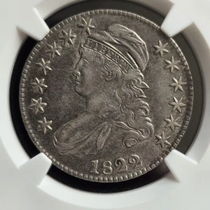 1822 50c Capped Bust Half Dollar NGC XF Extremely Fine - Picture 1 of 4