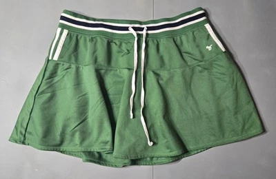 Falda Derek Corazón Mujer Grande Verde Atlética Cordón Cintura Bolsillos Retro Foto 1 de 4