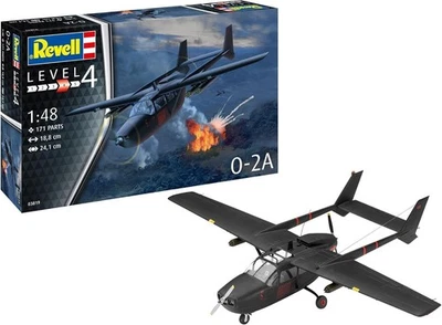 Revell 03819 O-2A Skymaster 1:48 Modellbausatz – Neu & OVP – 171 Teile - Bild 1 von 4