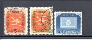 Japón 1952 Antiguo Conjunto Sellos Príncipe Akihito (Michel 608/10) Usado - Imagen 1 de 2